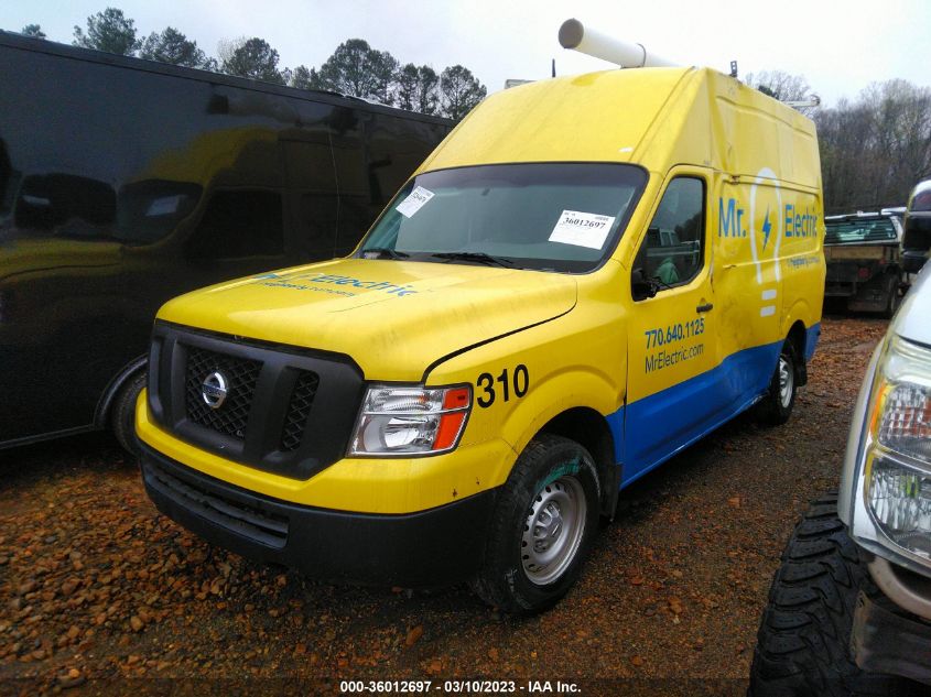 2019 NISSAN NV CARGO S - 1N6BF0LY6KN807540