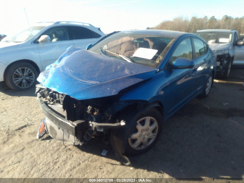 VIN 5NPD74LF2JH379964 2018 HYUNDAI ELANTRA SE