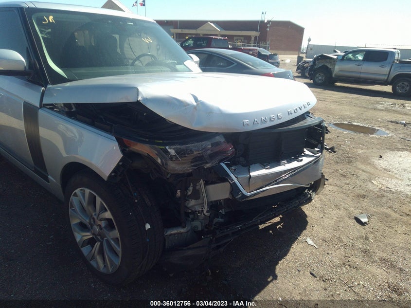 VIN SALGS2RE7JA392868 2018 LAND ROVER RANGE ROVER