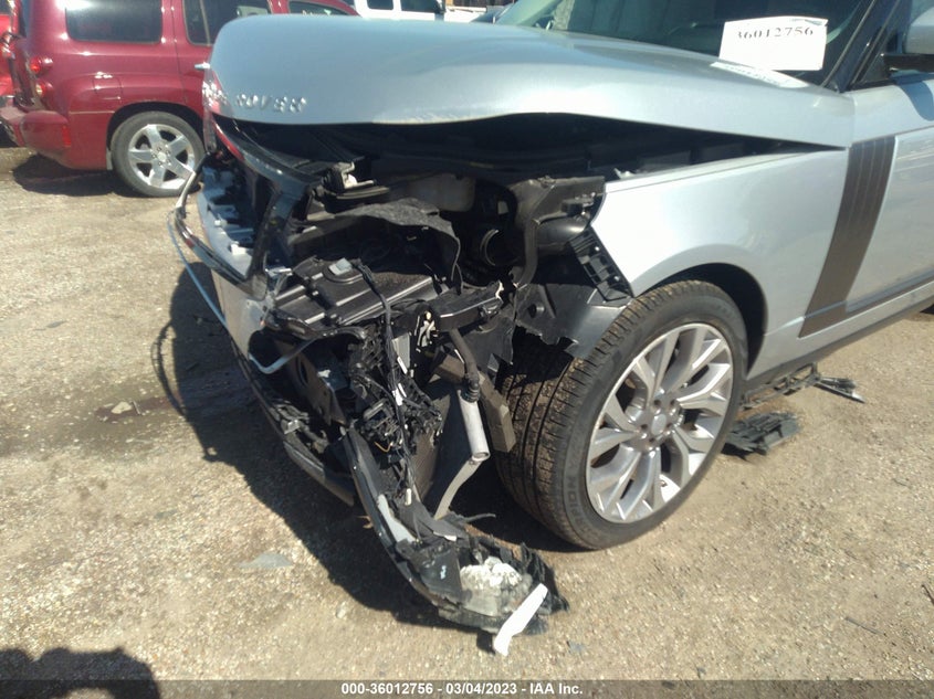 VIN SALGS2RE7JA392868 2018 LAND ROVER RANGE ROVER