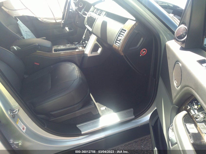 VIN SALGS2RE7JA392868 2018 LAND ROVER RANGE ROVER