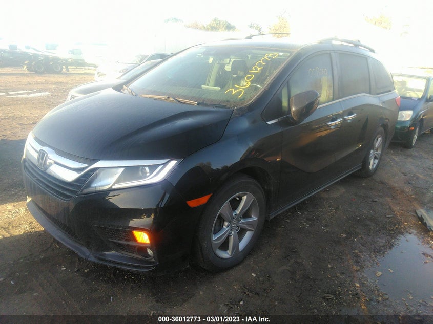 VIN 5FNRL6H72JB008042 2018 HONDA ODYSSEY EX-L
