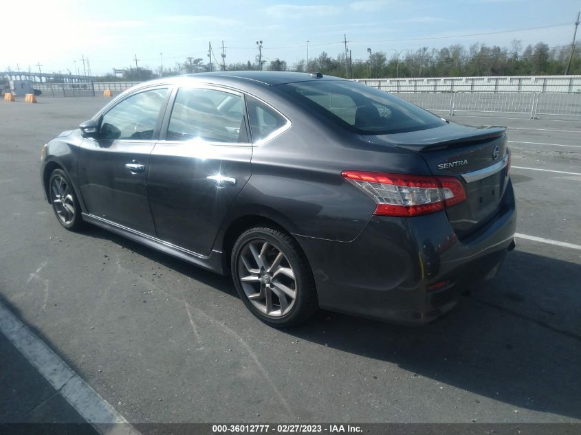 2015 NISSAN SENTRA SR - 3N1AB7AP5FY231898