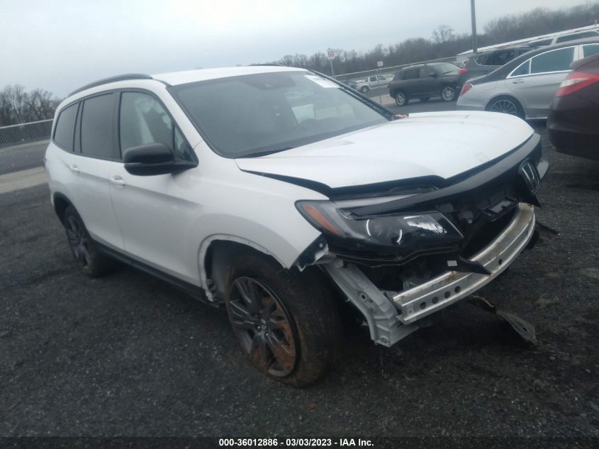 2022 HONDA PILOT SPORT - 5FNYF6H38NB096391