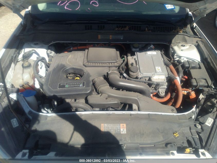 2016 FORD FUSION ENERGI TITANIUM - 3FA6P0SU0GR252790