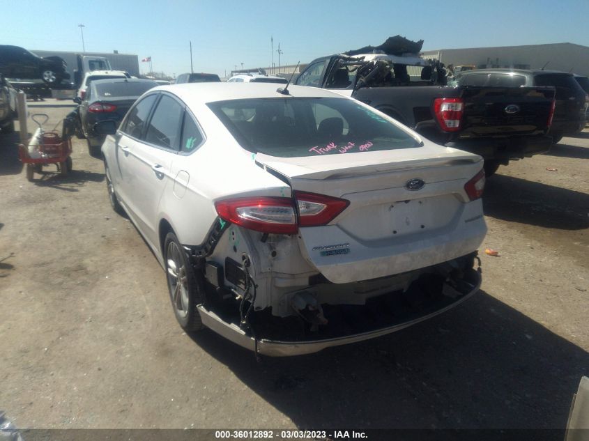 2016 FORD FUSION ENERGI TITANIUM - 3FA6P0SU0GR252790