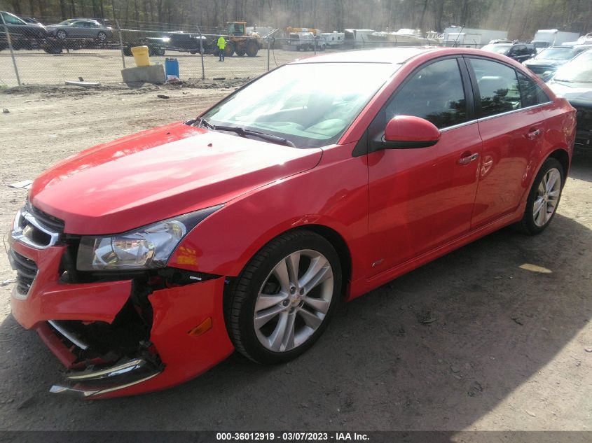 2015 CHEVROLET CRUZE LTZ - 1G1PG5SB6F7201884