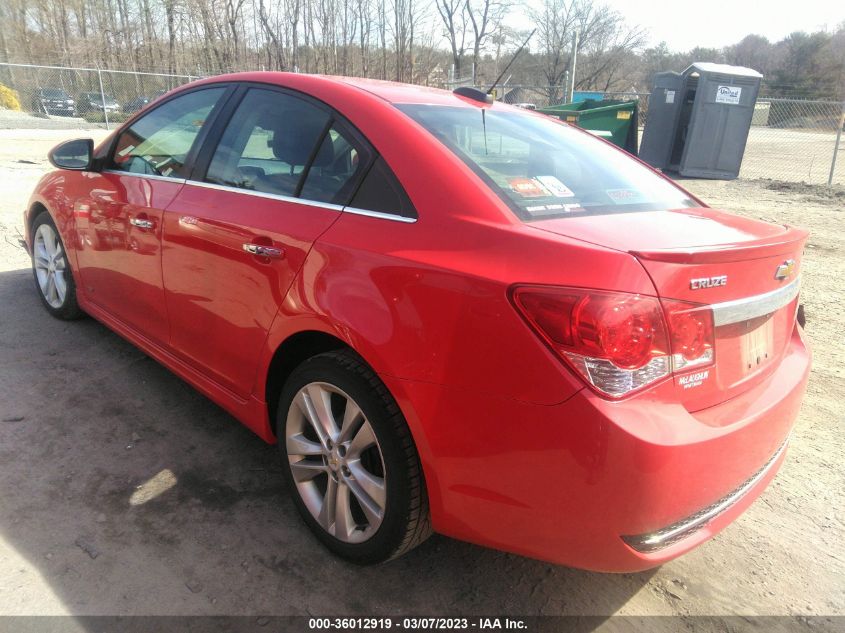 2015 CHEVROLET CRUZE LTZ - 1G1PG5SB6F7201884