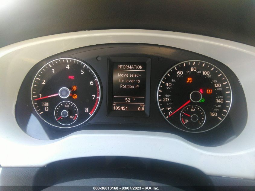 2013 VOLKSWAGEN GLI AUTOBAHN 3VW4T7AJ0DM288496