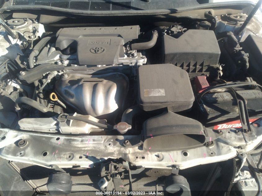 2016 TOYOTA CAMRY XLE/SE/LE/XSE - 4T1BF1FKXGU255971
