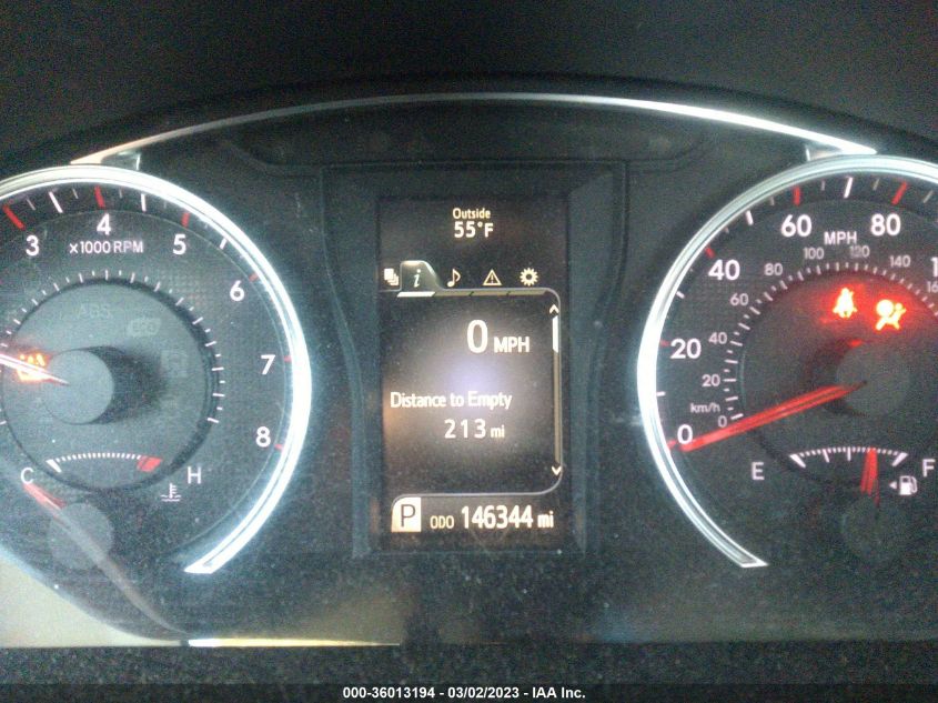 2016 TOYOTA CAMRY XLE/SE/LE/XSE - 4T1BF1FKXGU255971