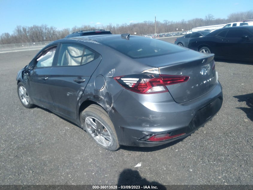 VIN KMHD84LF3KU876747 2019 HYUNDAI ELANTRA SEL