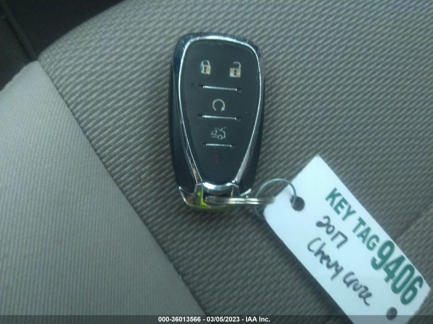 2017 CHEVROLET CRUZE LT - 1G1BE5SM7H7123152