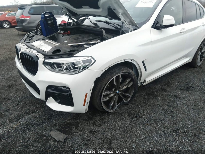 VIN 5UX2V5C02M9F82401 2021 BMW X4 M40I