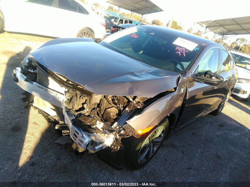 VIN 2HGFC2F63MH555472 2021 HONDA CIVIC SEDAN LX