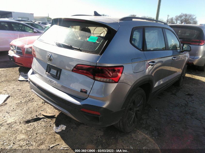2022 VOLKSWAGEN TAOS S - 3VVCX7B24NM038076