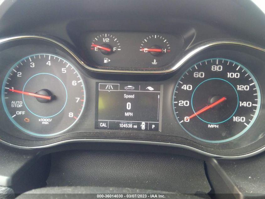 2017 CHEVROLET CRUZE LT - 1G1BE5SM5H7197069