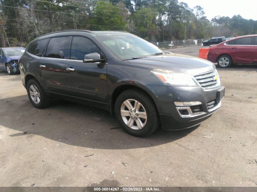 2014 CHEVROLET TRAVERSE LT - 1GNKRHKD5EJ135013