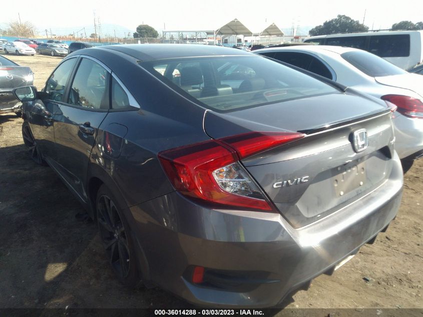2021 HONDA CIVIC SEDAN SPORT - 2HGFC2F80MH542597