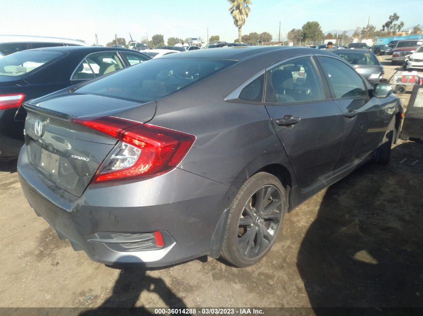 2021 HONDA CIVIC SEDAN SPORT - 2HGFC2F80MH542597