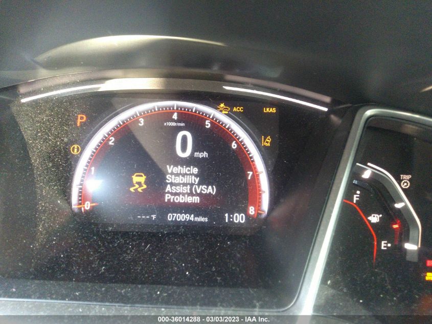 2021 HONDA CIVIC SEDAN SPORT - 2HGFC2F80MH542597