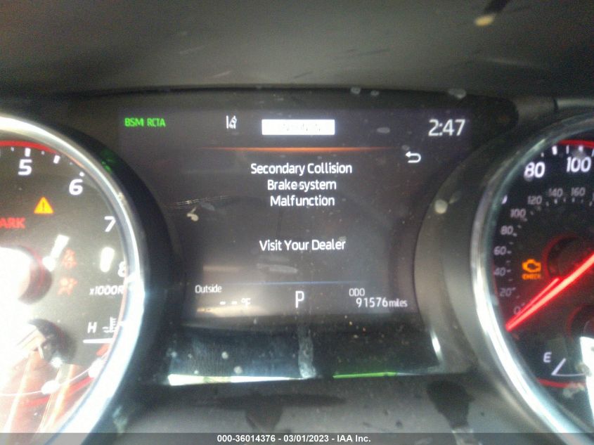 2019 TOYOTA CAMRY XSE - 4T1B61HK9KU292239