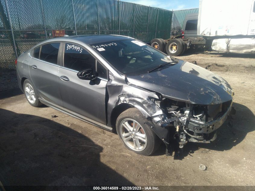 2018 CHEVROLET CRUZE LT - 1G1BE5SM7J7117132