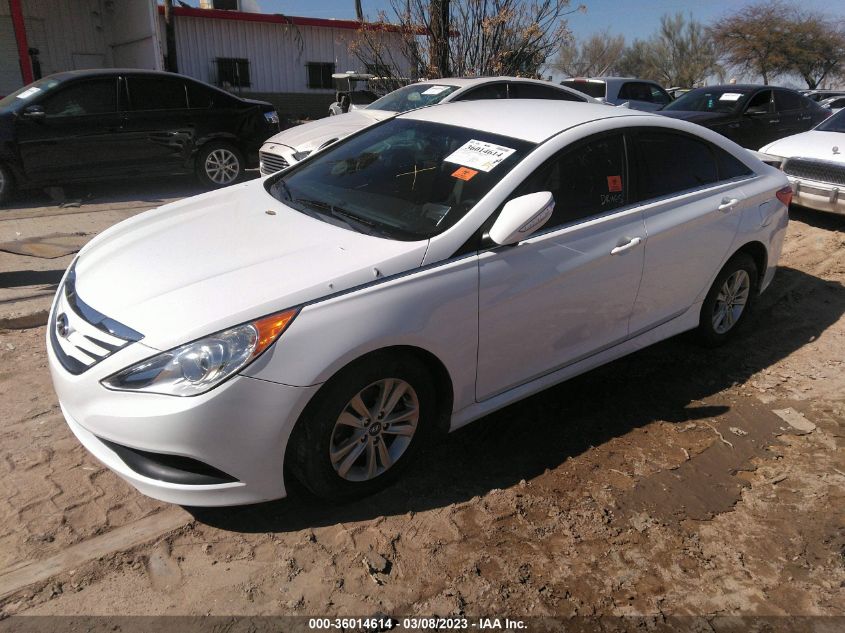 2014 HYUNDAI SONATA GLS - 5NPEB4AC0EH932936