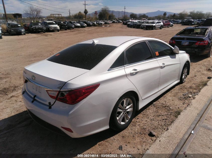 2014 HYUNDAI SONATA GLS - 5NPEB4AC0EH932936