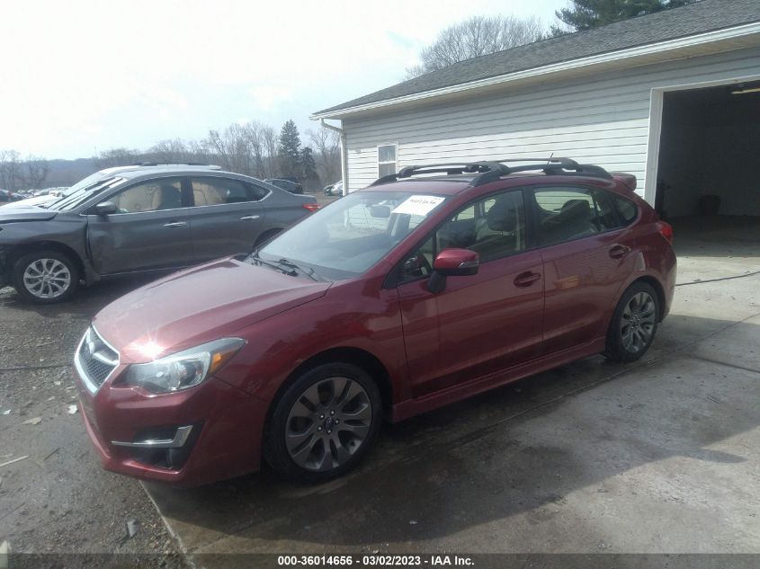 2015 SUBARU IMPREZA WAGON 2.0I SPORT LIMITED - JF1GPAZ68F8314602