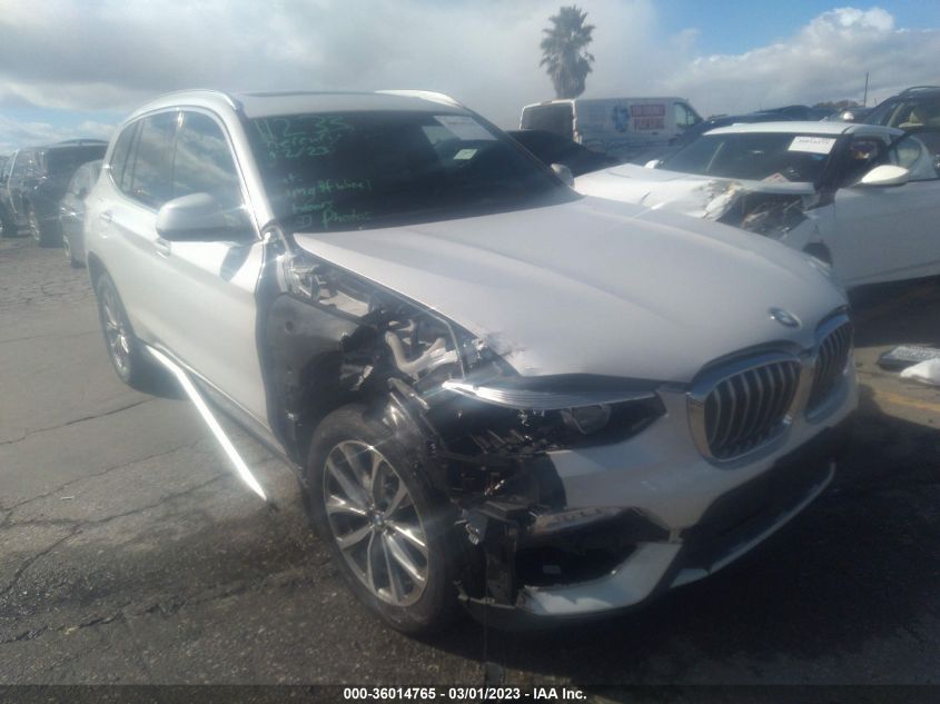 2019 BMW X3 SDRIVE30I - 5UXTR7C58KLF25653