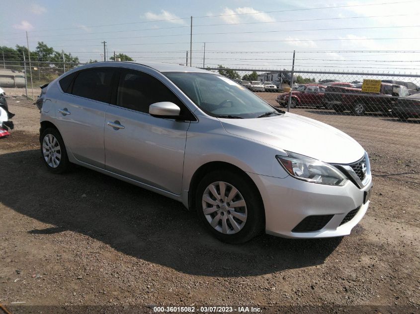 2016 NISSAN SENTRA S - 3N1AB7APXGY313014