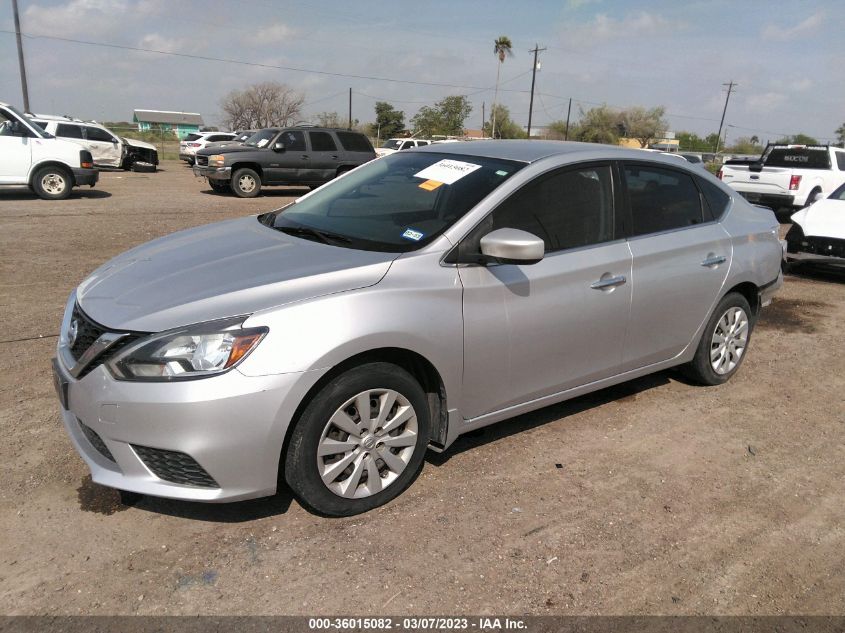 2016 NISSAN SENTRA S - 3N1AB7APXGY313014