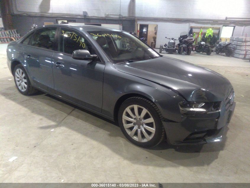 2014 AUDI A4 PREMIUM - WAUDFAFL2EA065051