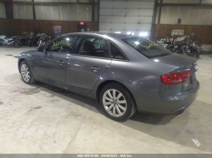 2014 AUDI A4 PREMIUM - WAUDFAFL2EA065051