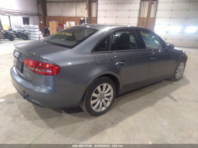 2014 AUDI A4 PREMIUM - WAUDFAFL2EA065051
