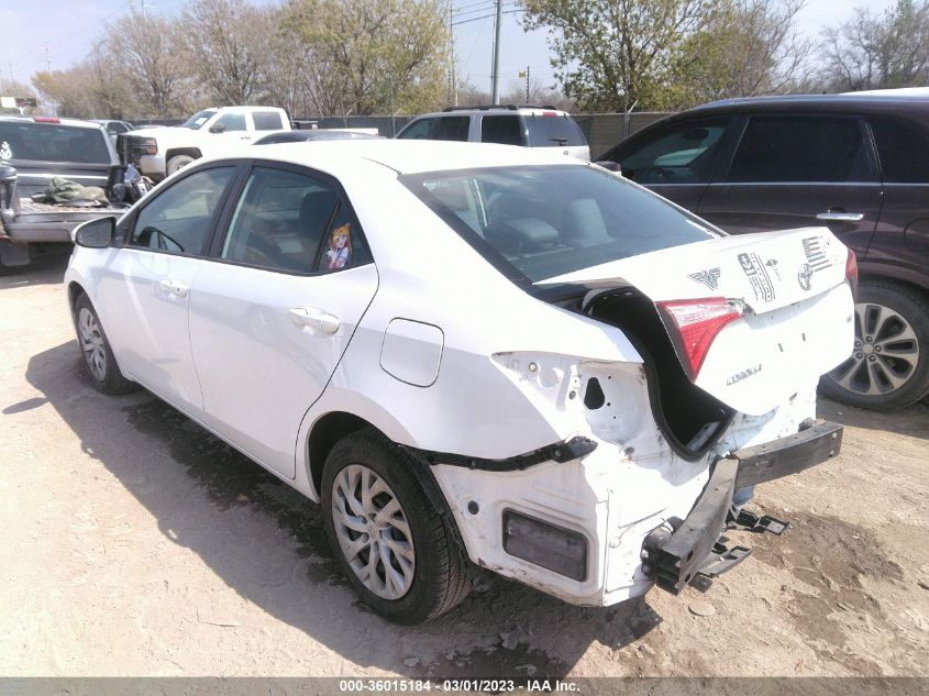 2017 TOYOTA COROLLA L/LE/XLE/SE - 2T1BURHE6HC833949