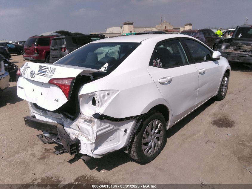 2017 TOYOTA COROLLA L/LE/XLE/SE - 2T1BURHE6HC833949