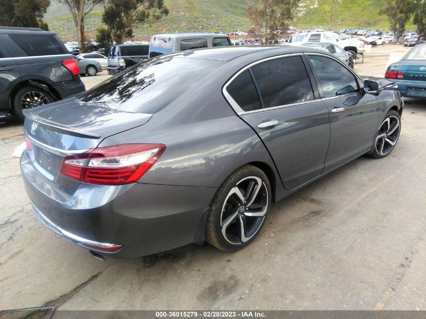 2016 HONDA ACCORD SEDAN EX-L - 1HGCR2F82GA192698