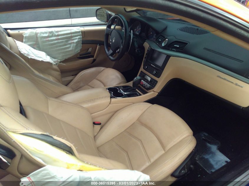2014 MASERATI GRANTURISMO SPORT/MC ZAM45VLA6E0079469