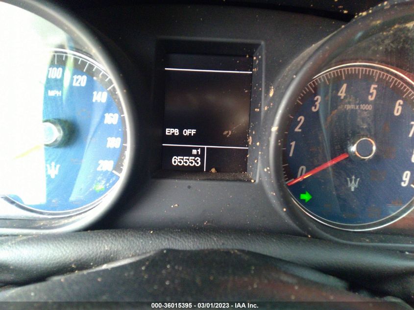 2014 MASERATI GRANTURISMO SPORT/MC ZAM45VLA6E0079469