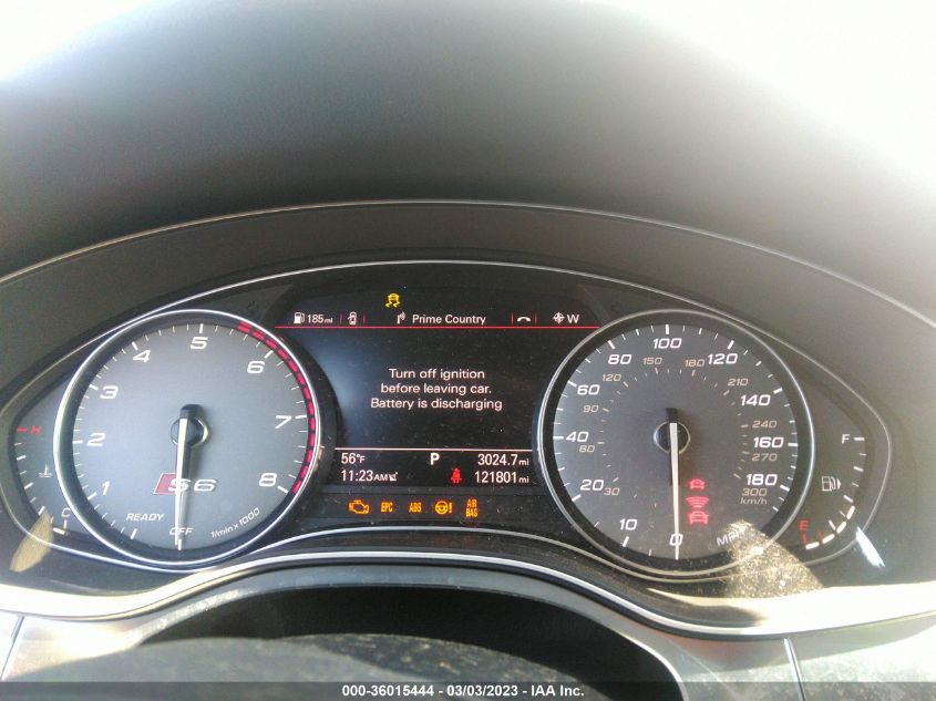 2016 AUDI S6 PREMIUM PLUS - WAUF2AFC6GN135313