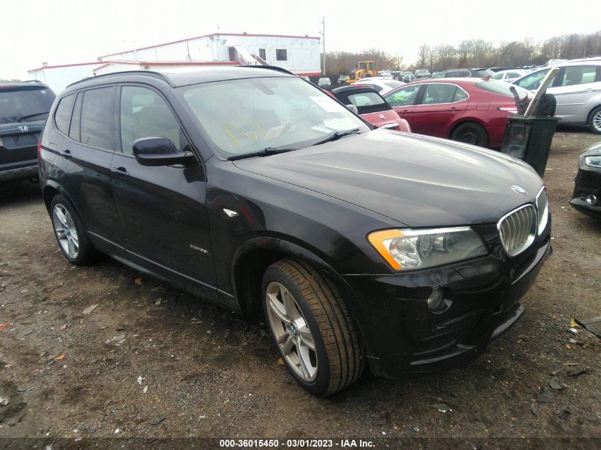 2014 BMW X3 XDRIVE28I - 5UXWX9C52E0D33570