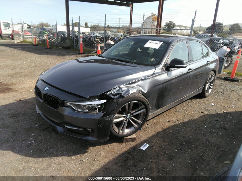 2014 BMW 3 SERIES VIN: WBA3D5C54EKX95326