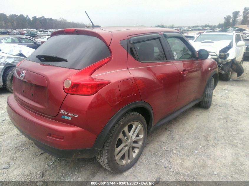 2013 NISSAN JUKE SV - JN8AF5MV8DT225829
