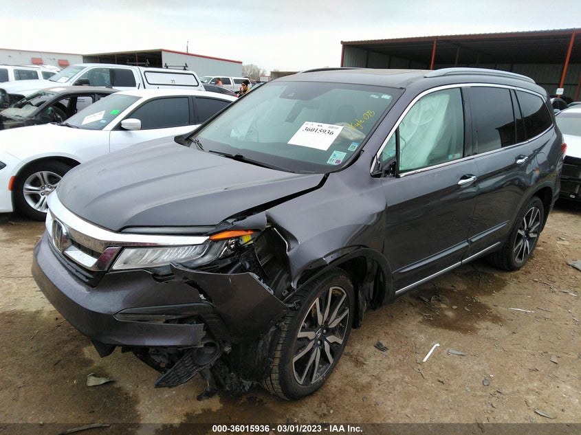 VIN 5FNYF5H61KB015554 2019 HONDA PILOT TOURING 7-PASSENGER