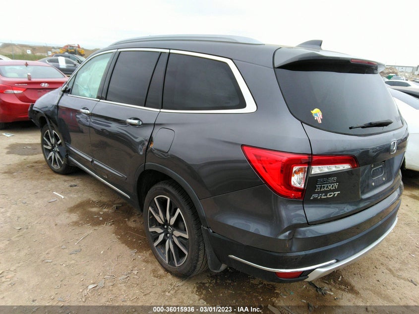 VIN 5FNYF5H61KB015554 2019 HONDA PILOT TOURING 7-PASSENGER