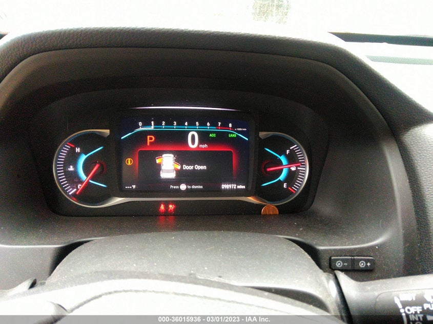 VIN 5FNYF5H61KB015554 2019 HONDA PILOT TOURING 7-PASSENGER