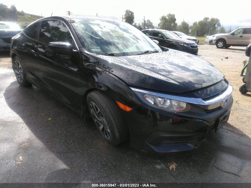 2018 HONDA CIVIC COUPE LX-P - 2HGFC4B09JH309048