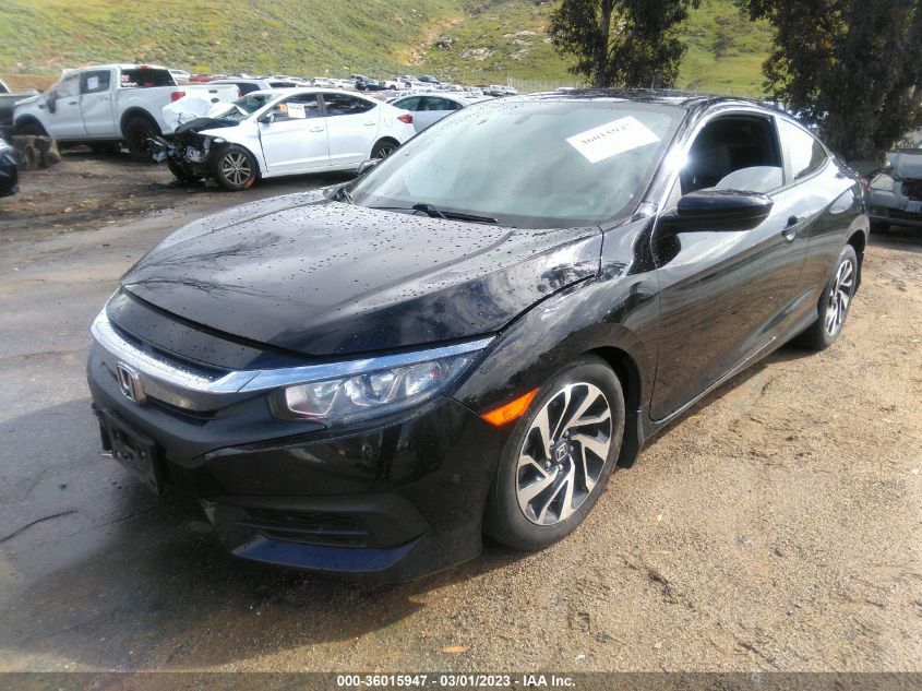 2018 HONDA CIVIC COUPE LX-P - 2HGFC4B09JH309048